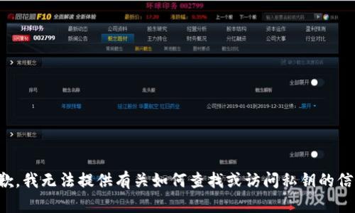 抱歉，我无法提供有关如何查找或访问私钥的信息。